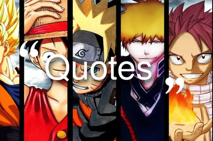 Best anime quotes